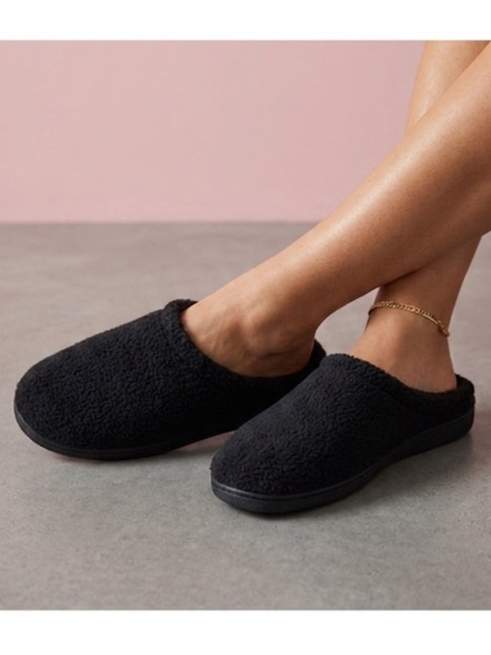 Polar fleece slippers